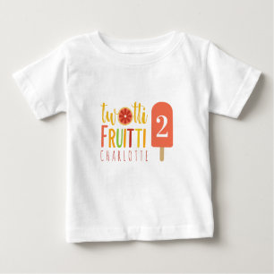Twotti Fruitti Citrus Ice Pop andra födelsedag T Shirt