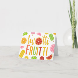 Twotti Fruitti understöder citrusa ispop Inbjudan