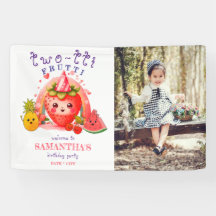 TWOTTI Tutti Frutti Summer Fruit Girl 2 Birthday