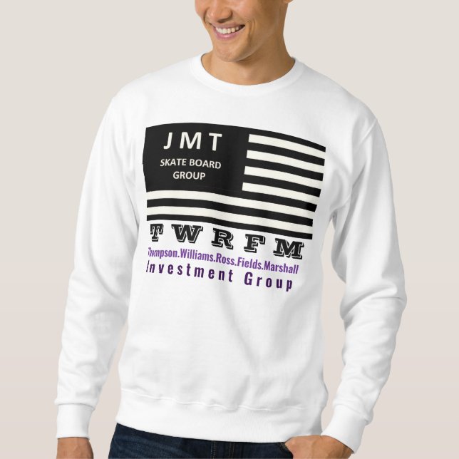 TWR FM-INVESTERINGAR. T-Shirt Lång Ärmad Tröja (Framsida)