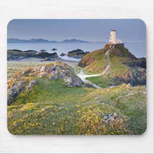 Twr Mawr-fyr på den Llanddwyn ön Musmatta