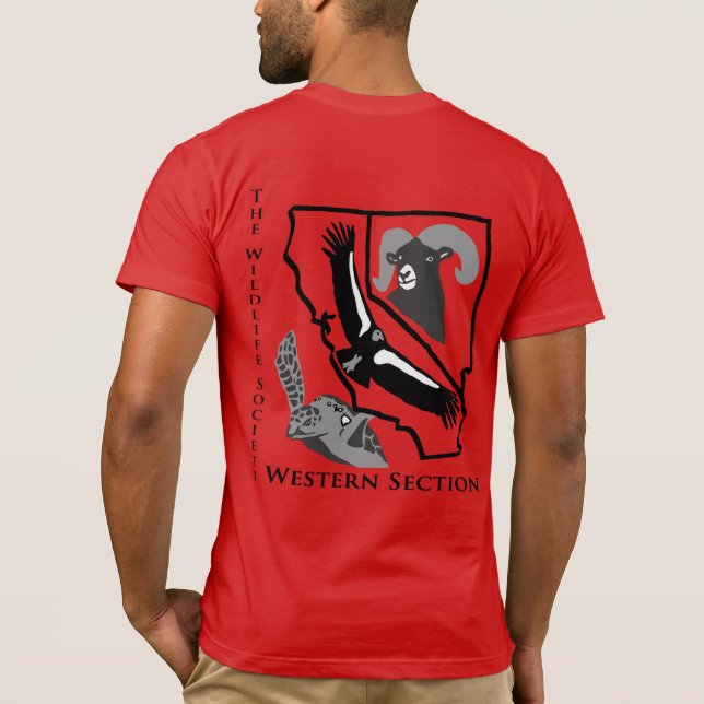 TWS Western Section Basic Logotyp Tee (Baksida)