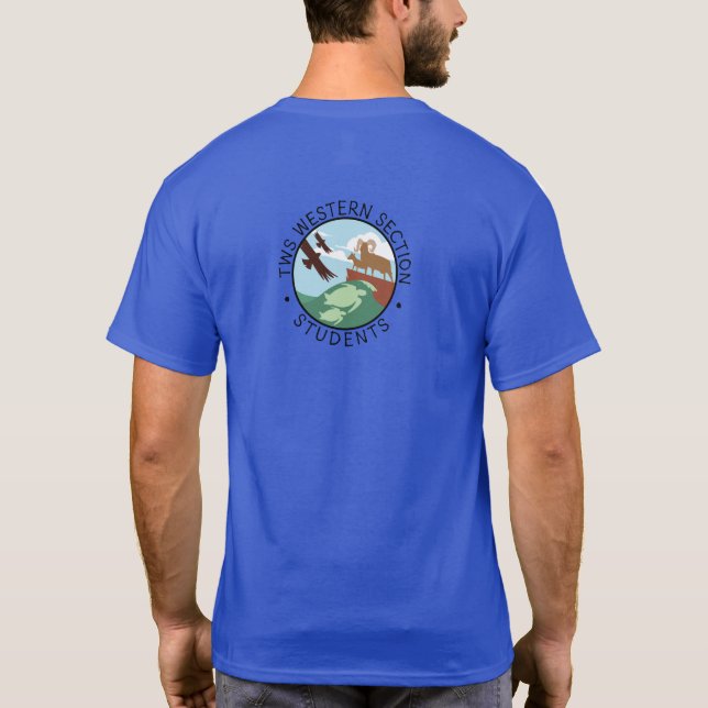 TWS Western Section Student Affairs Logo Tee  (Baksida)