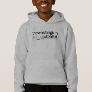 TWSB Kids Grått pull-over Hoodie T Shirt