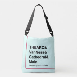 TWSB-plats och - ton Axelväska