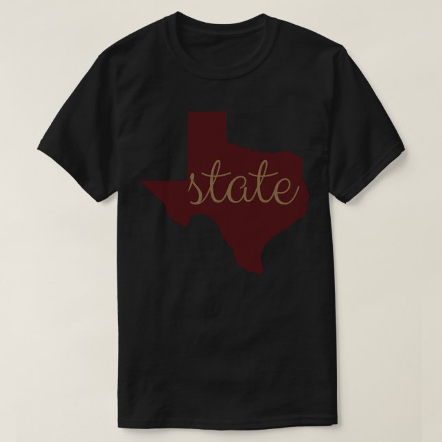 TX State Bobcat Shirt Texas State Bobcat Fläkt Log T (Design framsida)