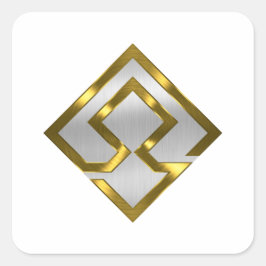 TXG 2018-Logotyp - märkning Fyrkantigt Klistermärke