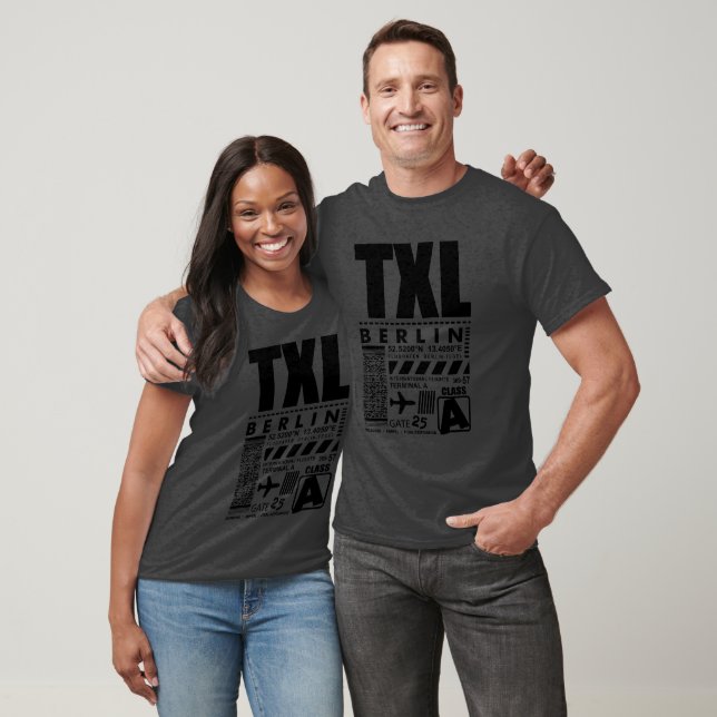 TXL Tegel Berlin T Shirt (Unisex)
