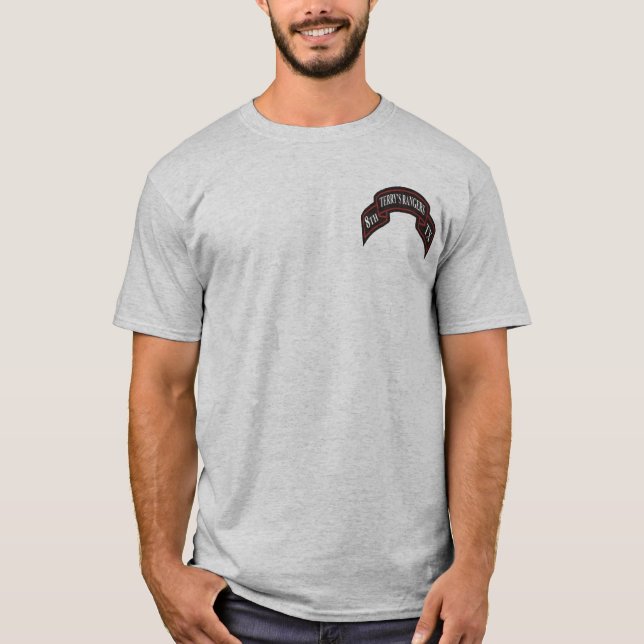 txsg.8th-frotté skogsvaktare tee shirt (Framsida)