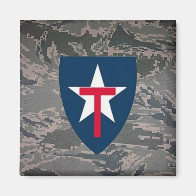 TXSG ABU Mönster Magnet (Framsidan)