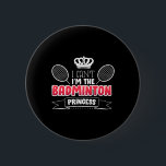 Ty Badminton Gift Idea för Badminton Player Knapp<br><div class="desc">Ty Badminton Gift Idea för Badminton Player</div>