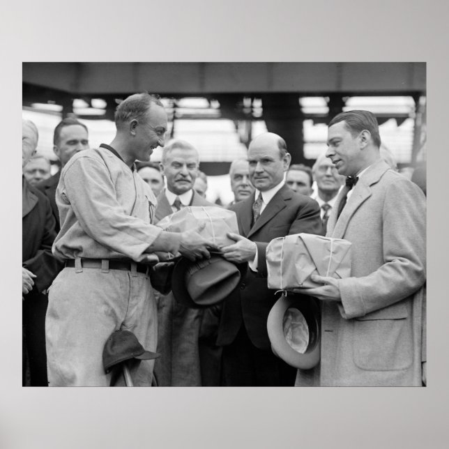 Ty Cobb-dagen: 1924 Poster (Framsidan)