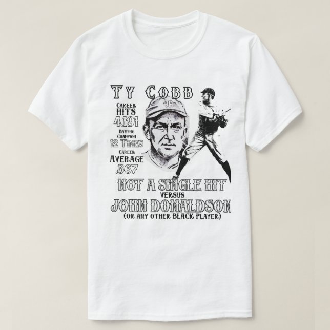 Ty Cobb T-Shirt (Design framsida)