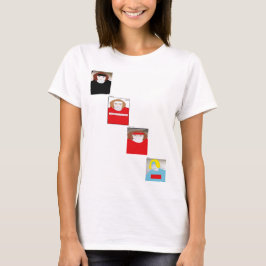Ty, Gabriel, John James och Nick Teckningar T Shirt