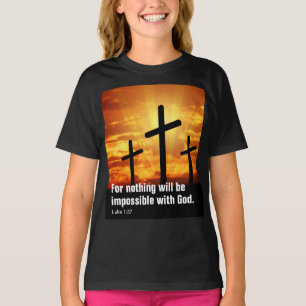 Ty ingenting är omöjligt för Gud. T Shirt
