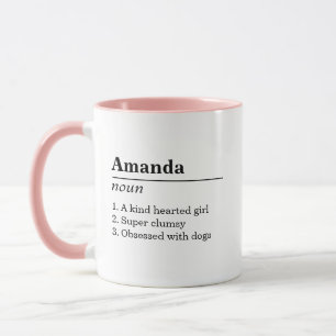 Ty Personlig Namn Definition Mugg ger idéer