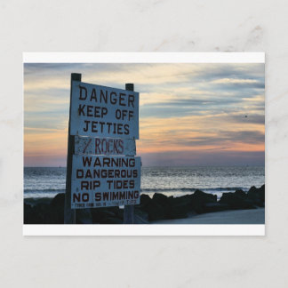 Tybee Beach Savannah, GA Vykort