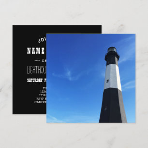 Tybee Island fyr Inbjudningar