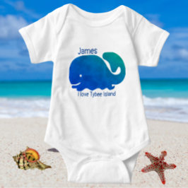 Tybee Island GA baby-bodykostym T Shirt