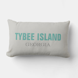Tybee Island Georgia Beach Dekorativ kudde