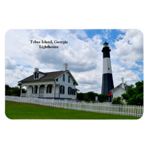 Tybee Island, Georgia fyr Magnet