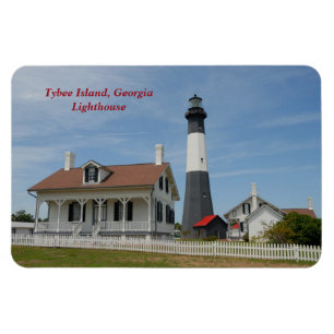 Tybee Island, Georgia fyr Magnet