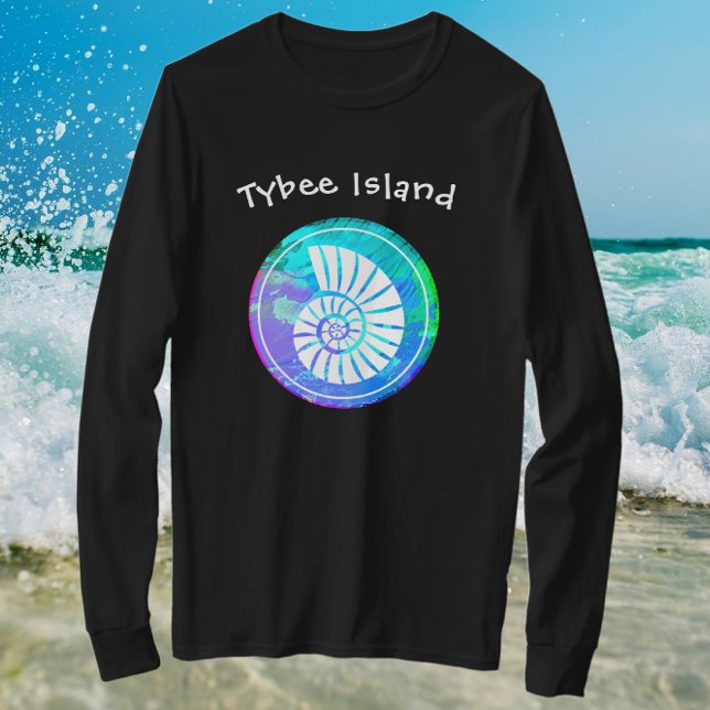 Tybee Island Georgia Sea Snäcka T Shirt (Skapare uppladdad)