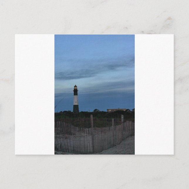 Tybee Island Light House Savannah, GA Vykort (Framsida)