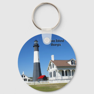 Tybee Island Lighthouse Nyckelring