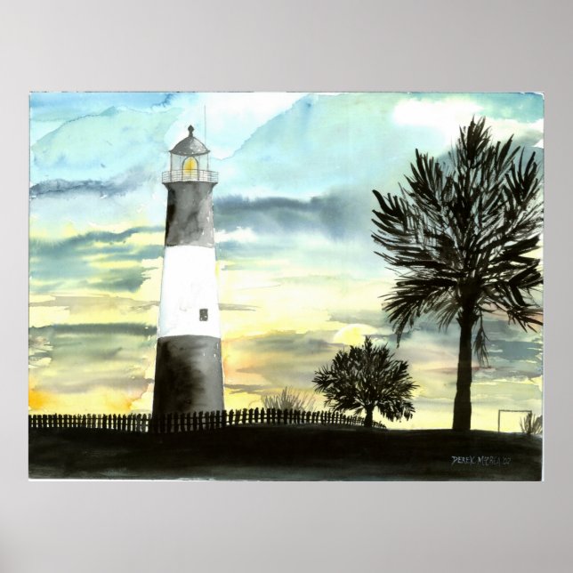 TYBEE ISLAND LIGHTHOUSE POSTER (Framsidan)