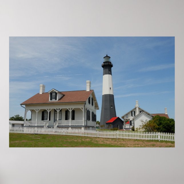 Tybee Island Lighthouse Poster (Framsidan)