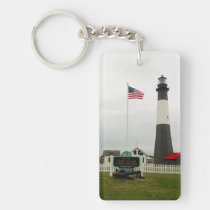 Tybee Island Lighthouse Station Nyckelring