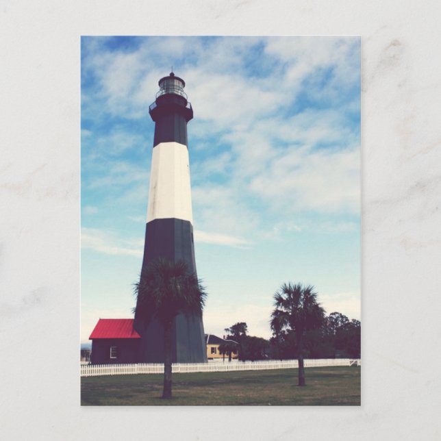 Tybee Island Lighthouse Vykort (Framsida)