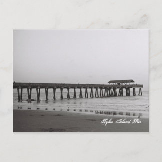 Tybee Island Pier Vykort