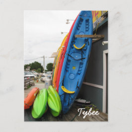 Tybee kanoter vykort