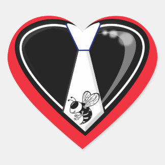 TYBEE KÄRLEK HJÄRTFORMAT KLISTERMÄRKE
