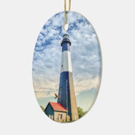 Tybee Lighthouse Collecsible Helgdag Ornament