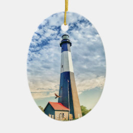 Tybee Lighthouse Collecsible Helgdag Ornament