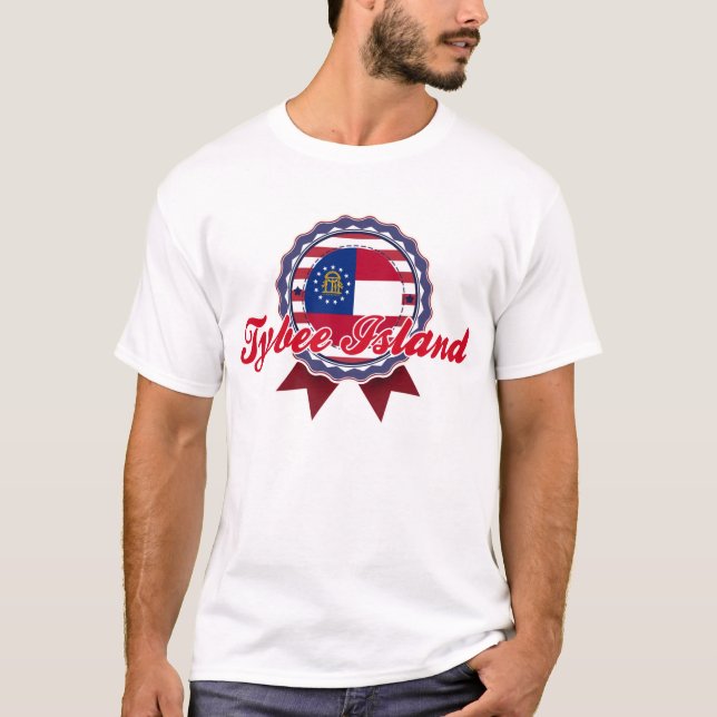 Tybee ö, GA T-shirt (Framsida)