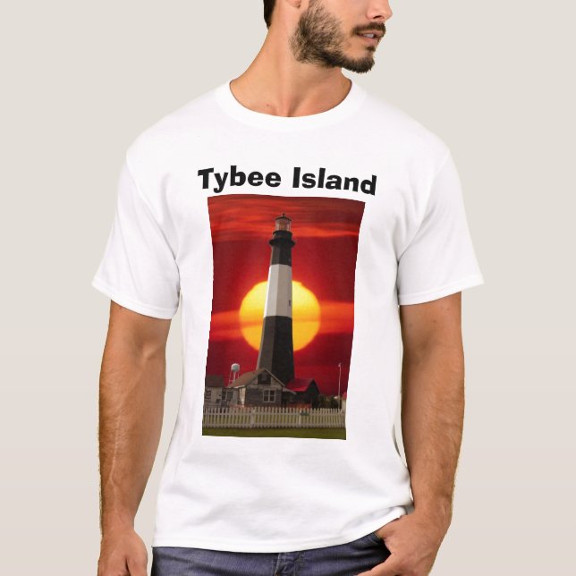 Tybee ö t-shirt (Framsida)