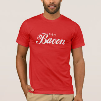 Tyck om baconutslagsplatsen tee shirt