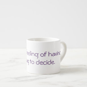 Tyck om citationstecknet espressomugg