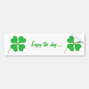 Tyck om dagen, Shamrockbildekal Bildekal