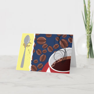 Tyck om kaffekortet kort