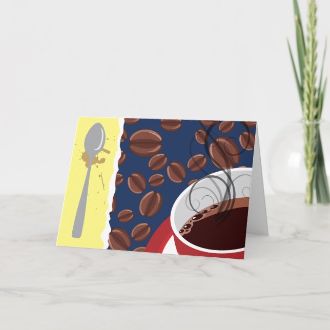 Tyck om kaffekortet kort (Framsida)