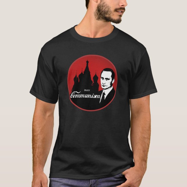 (Tyck om), kommunism T-shirt (Framsida)