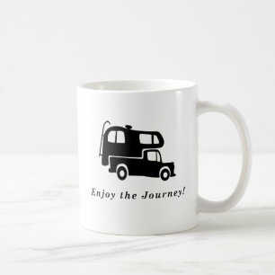 Tyck om resan - lastbilcamparemugg kaffemugg