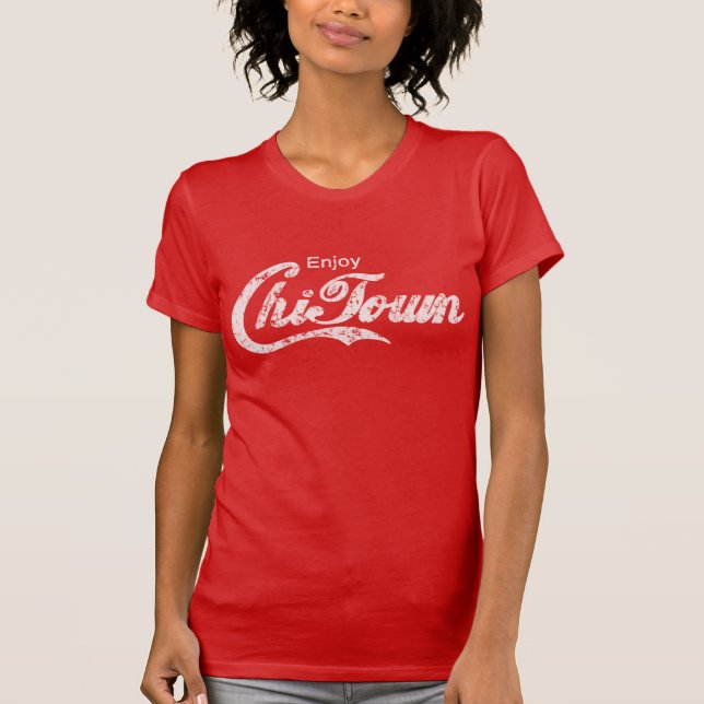 Tyck om skjortan för ChiTown t T-shirt (Framsida)