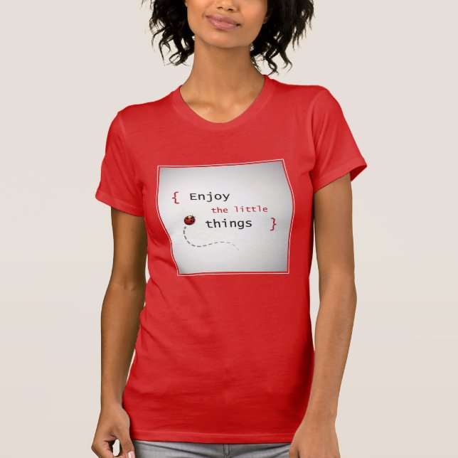 Tyck om småsakerna 2 tee shirt (Framsida)