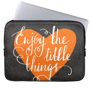 Tyck om småsakerna laptop sleeve